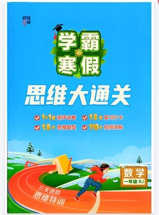 2026新版学霸寒假思维大通关一二三四五六年级数学作业练习打印