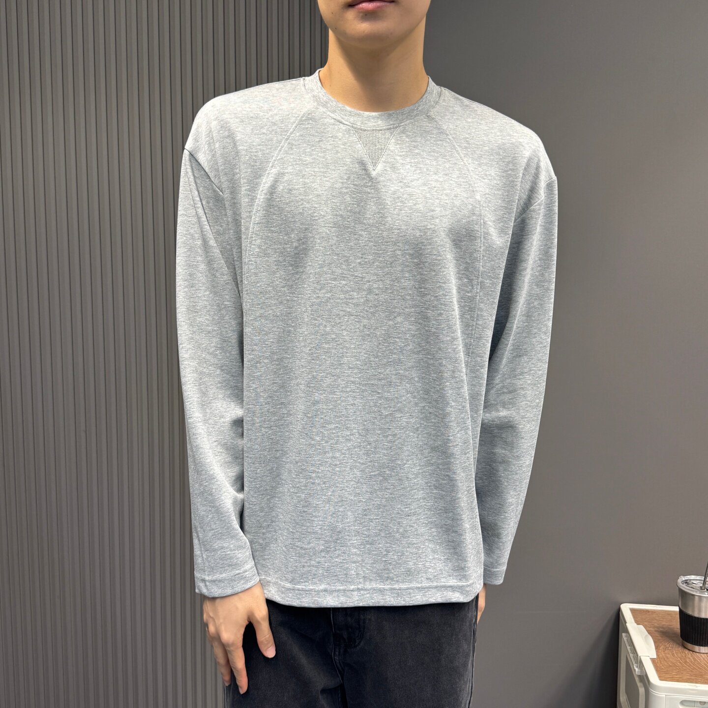 基础款卫衣单穿长袖打底纯色宽松型内搭休闲运动圆领T恤男女款秋