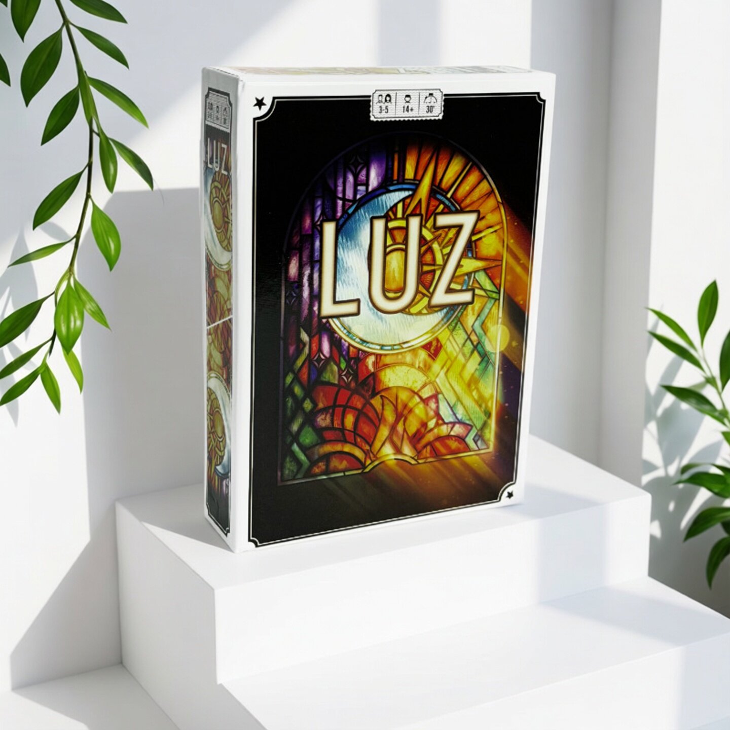 LUZ光影桌游 3-5人中英休闲非对称心理博弈推理策略德式卡牌游戏