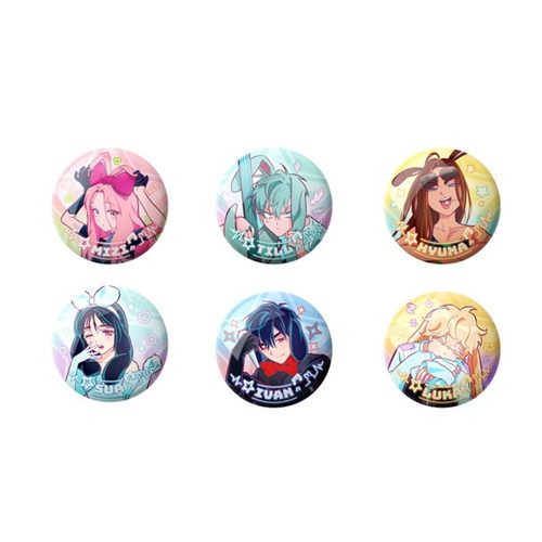 【正版官谷】新品异形舞台兔子系列萝卜团子头米粒系列盲盒二次元