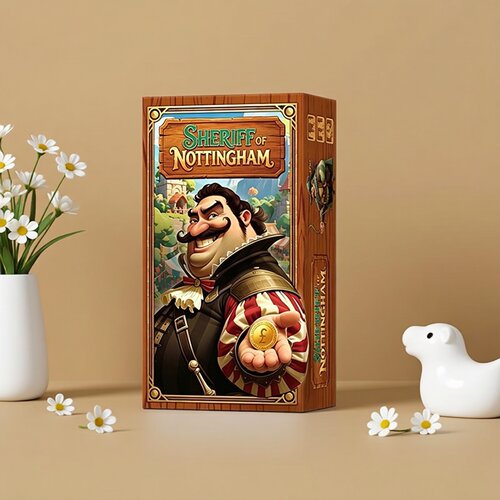 诺丁汉警长SHERIFF NOTTINGHAM 2-5人中英欺诈博弈便携卡牌桌游