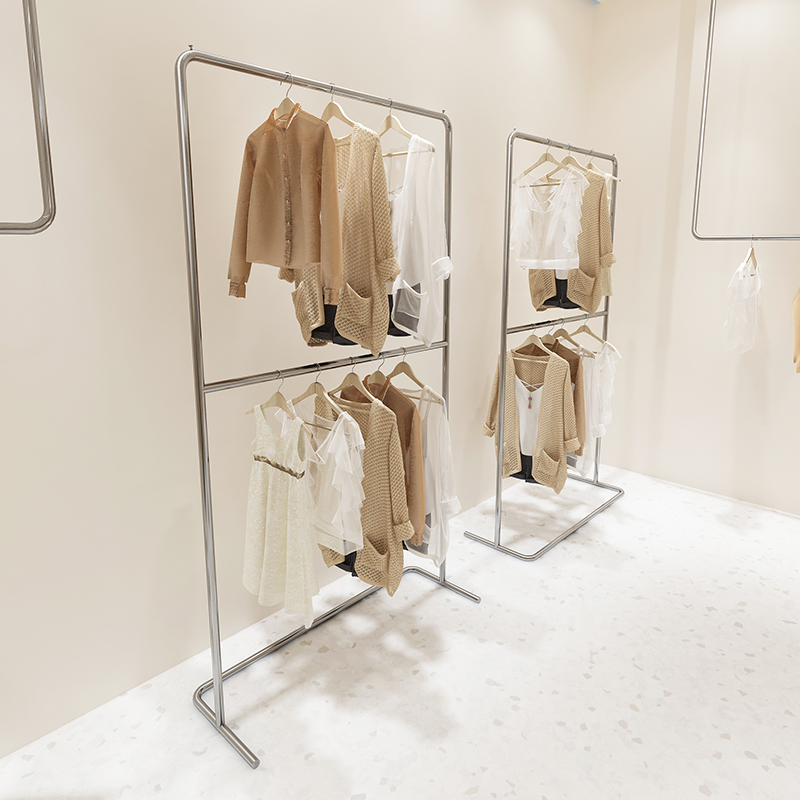 女装店陈列道具不锈钢