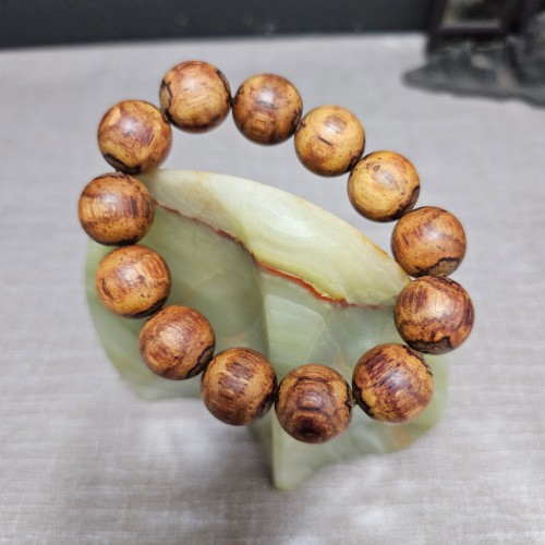 海南降真香精品手串18mm黄油帝王香同料全品无瑕花香奶香一物一拍