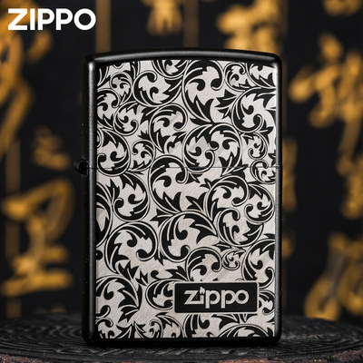 zippo经典唐草送礼送朋友