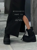 24秋冬新款 SKI加厚巴黎时尚 WUSHAN53 达人大头滑雪鞋 炸街穿搭