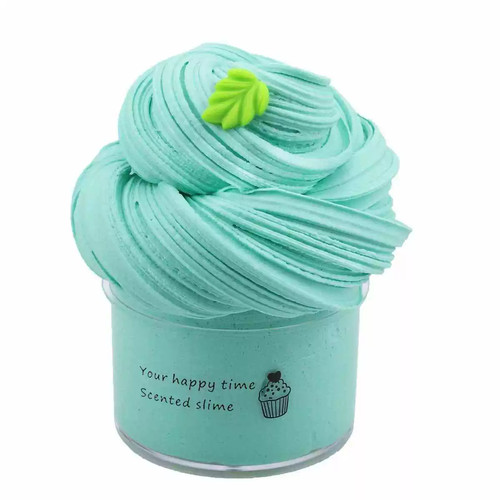 厂家批发蓬松DIY起泡胶玩具可混合彩色泡沫泥Floam Slime Scented