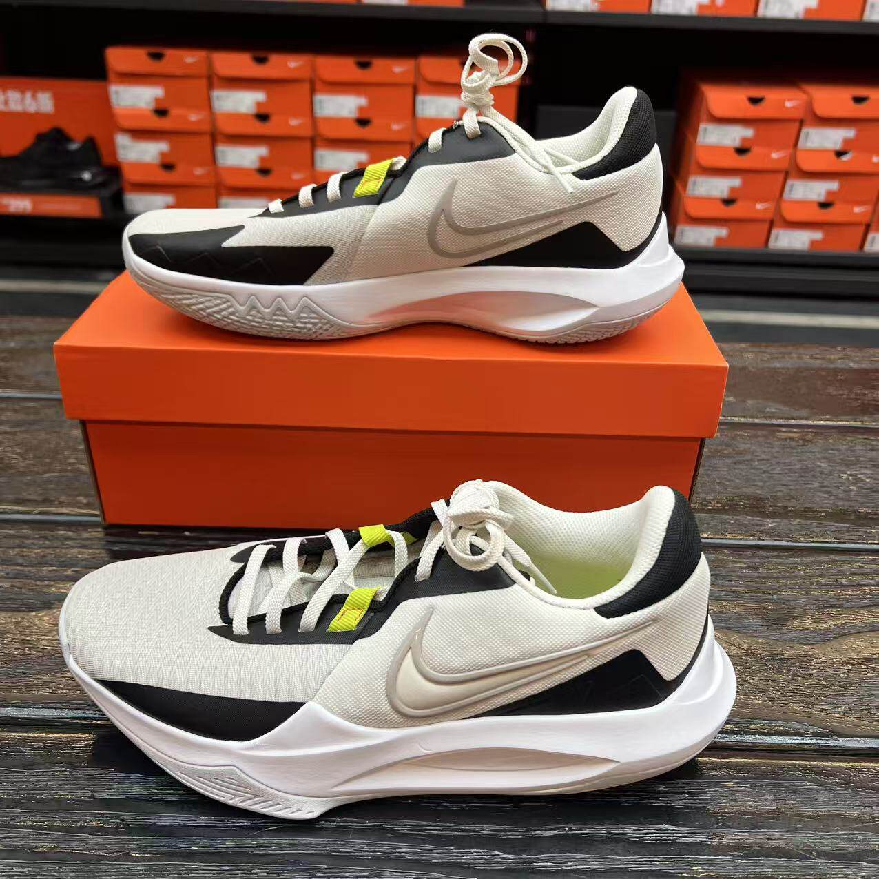 Nike耐克Precision 6男子精密6缓震透气实战耐磨篮球鞋DD9535-004