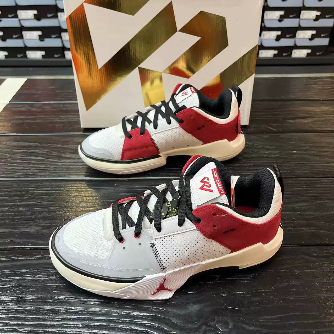 Nike耐克Jordan One Take 5威少5黑白红男子实战篮球鞋FD2336-160