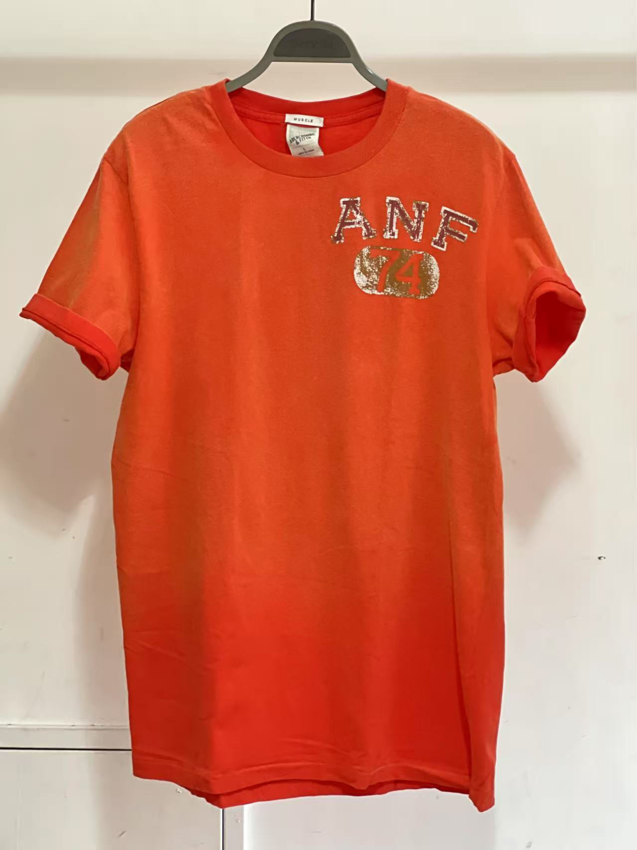 AF A&F Abercrombie07/08年老款纯棉短袖T恤  绝版澳门货 - 实物图