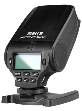 MEKE MK320P小型迷你适用松下奥林巴斯相机闪光灯EM10pen-f