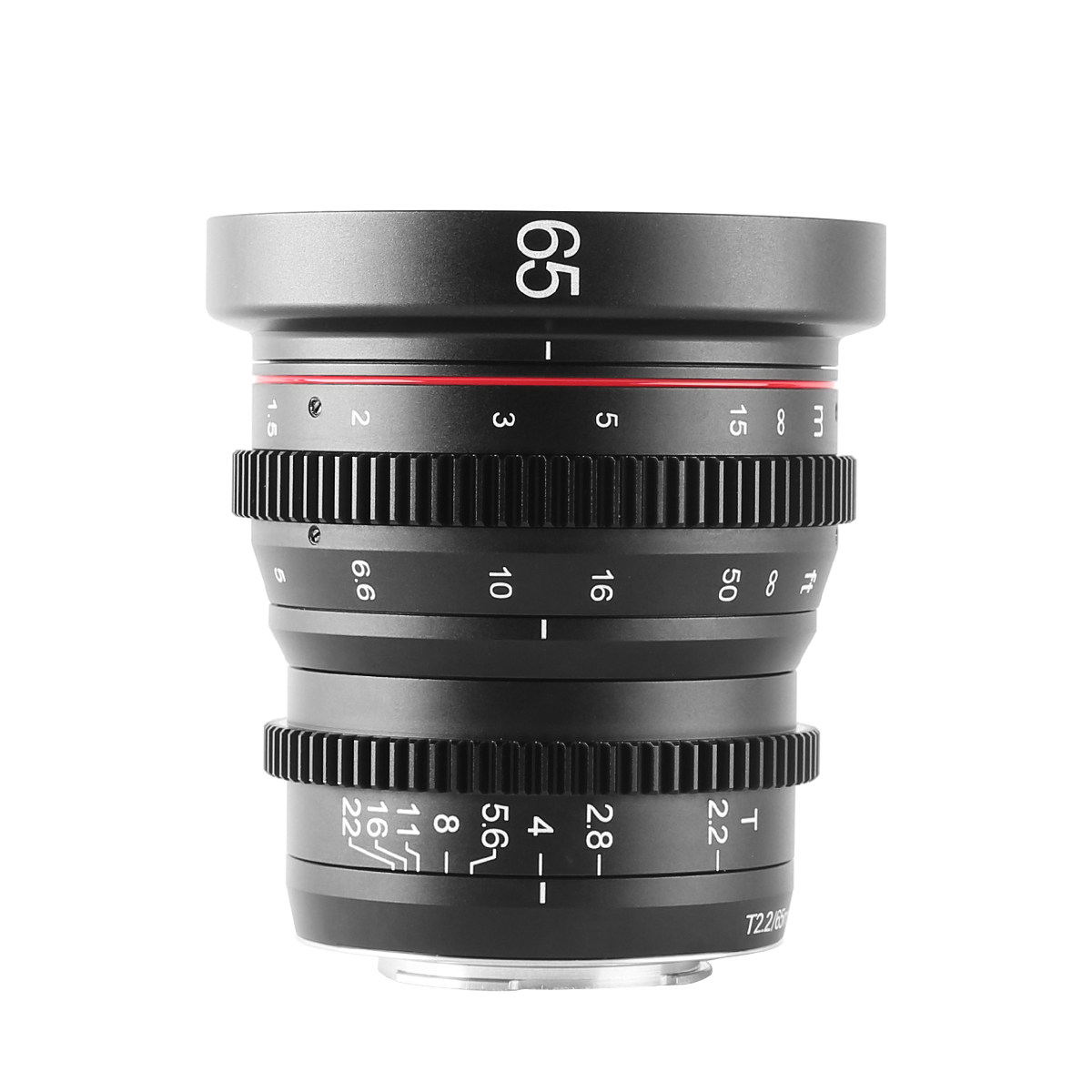 MEKE 65mmT2.2电影镜头适用OM1索尼FS7富士ZCAME2松下GH6 BMPCC4K