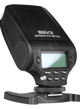 MEKE MK320N适用尼康相机小型迷你便携闪光灯TTL光引闪USB充电