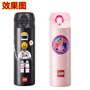 适配 乐高款小小太空人  弹跳盖水瓶 杯盖  保温杯盖系列通用配件