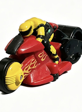 2010年美泰出品 火柴盒 幻想风格二轮直线加速摩托车 合金散装