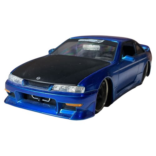 经典收藏款佳达 日产 Silvia S14改装版 1998款合金汽车模型 玩具