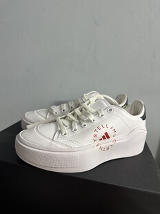 Stella McCartney x adidas Court 低帮 板鞋白色 36.5码 HQ1056