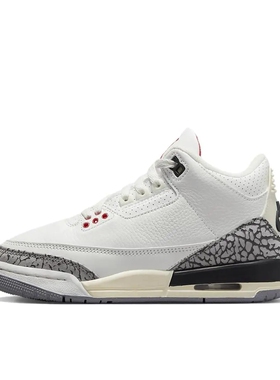 Air Jordan 3 运动休闲鞋 潮流复古抓地dm0967-100安徽wl仓