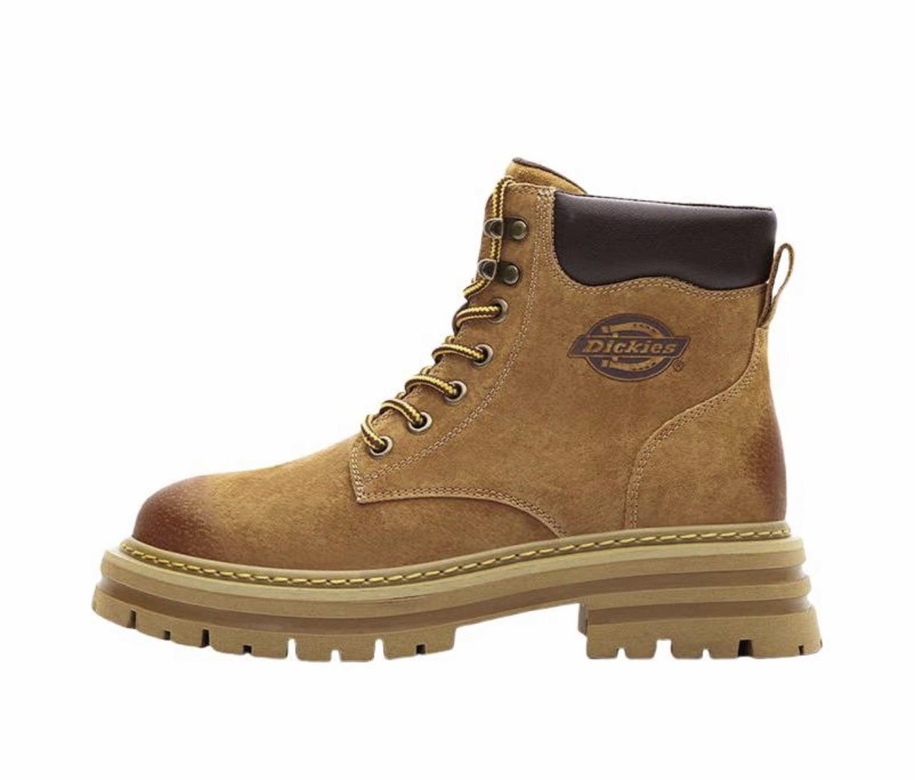 Dickies 英伦风 加绒款 马丁靴 土黄 224W50LXS57M土黄 重庆Tr仓