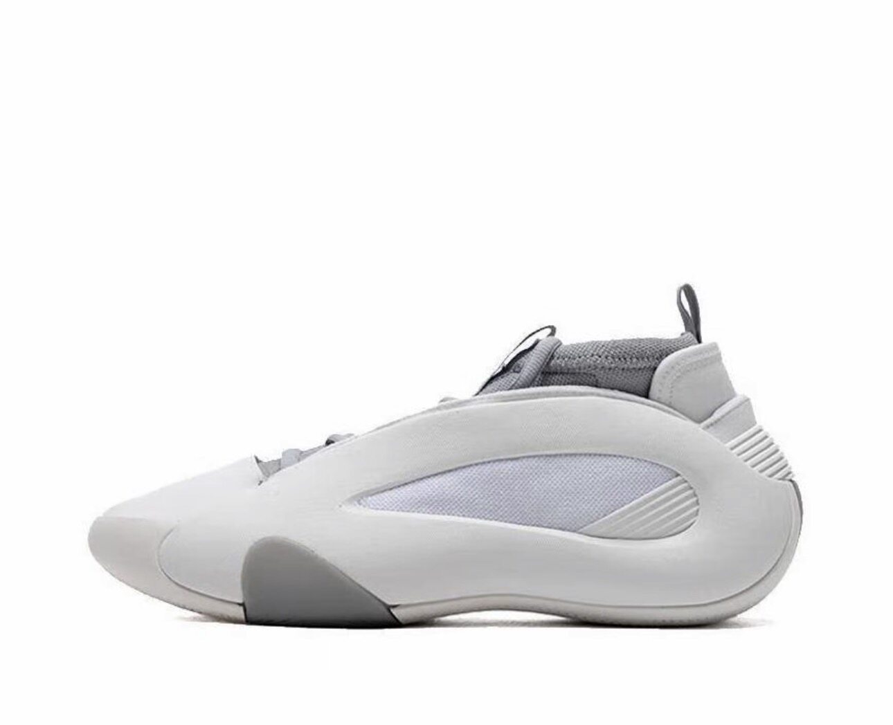 adidas Harden Vol. 8  低帮 篮球鞋 男款 纯白 IE2696 重庆Tr仓