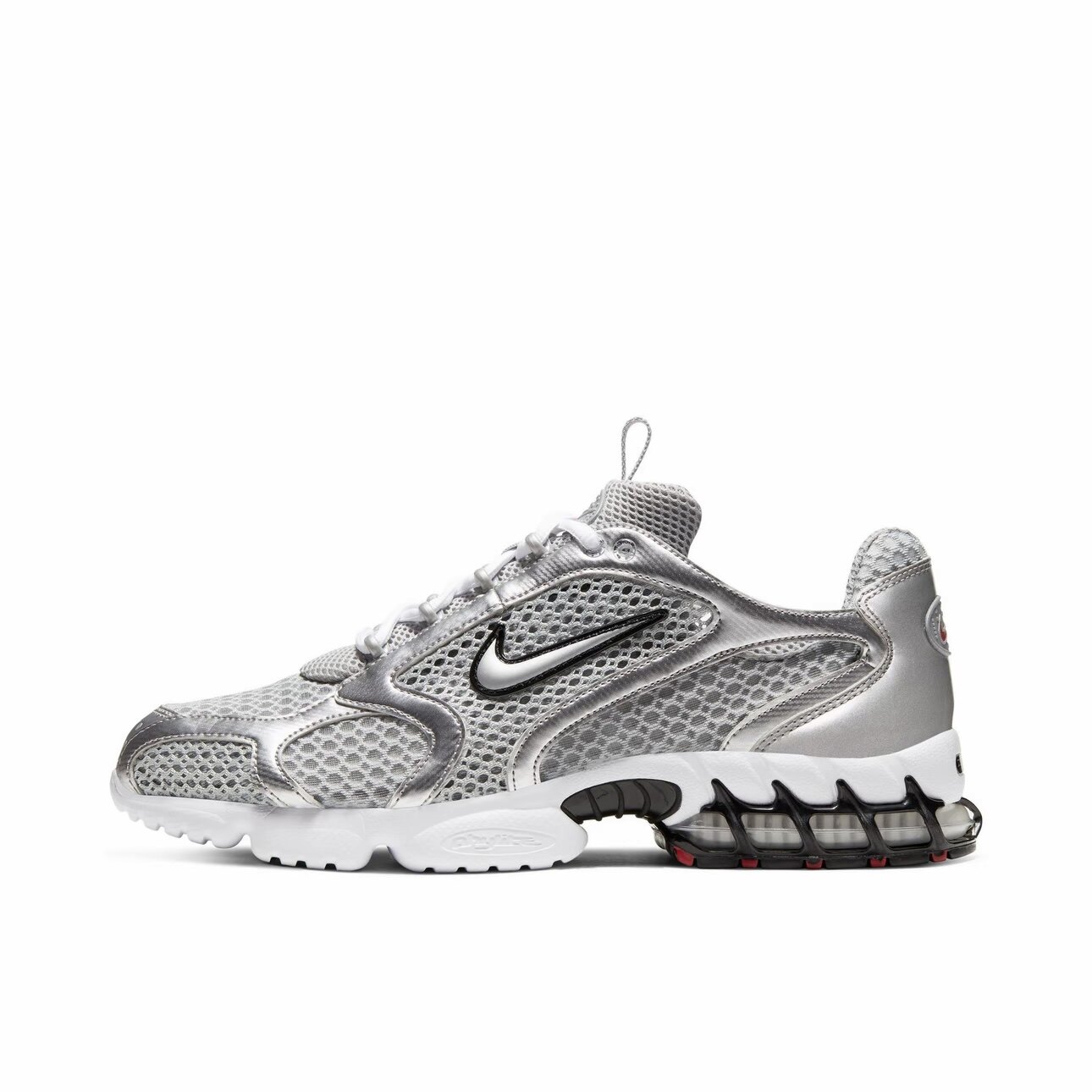 Nike 运动液态银 低帮 生活休闲鞋 男款 银色CJ1288-001成都qy仓