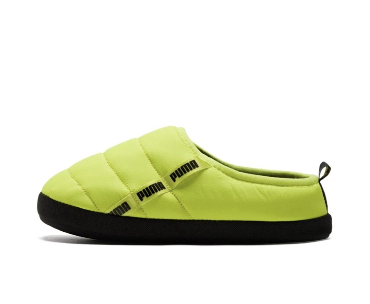 Puma Scuff 一脚蹬拖鞋 男女同款 荧光黄 384945-07 重庆Tr仓