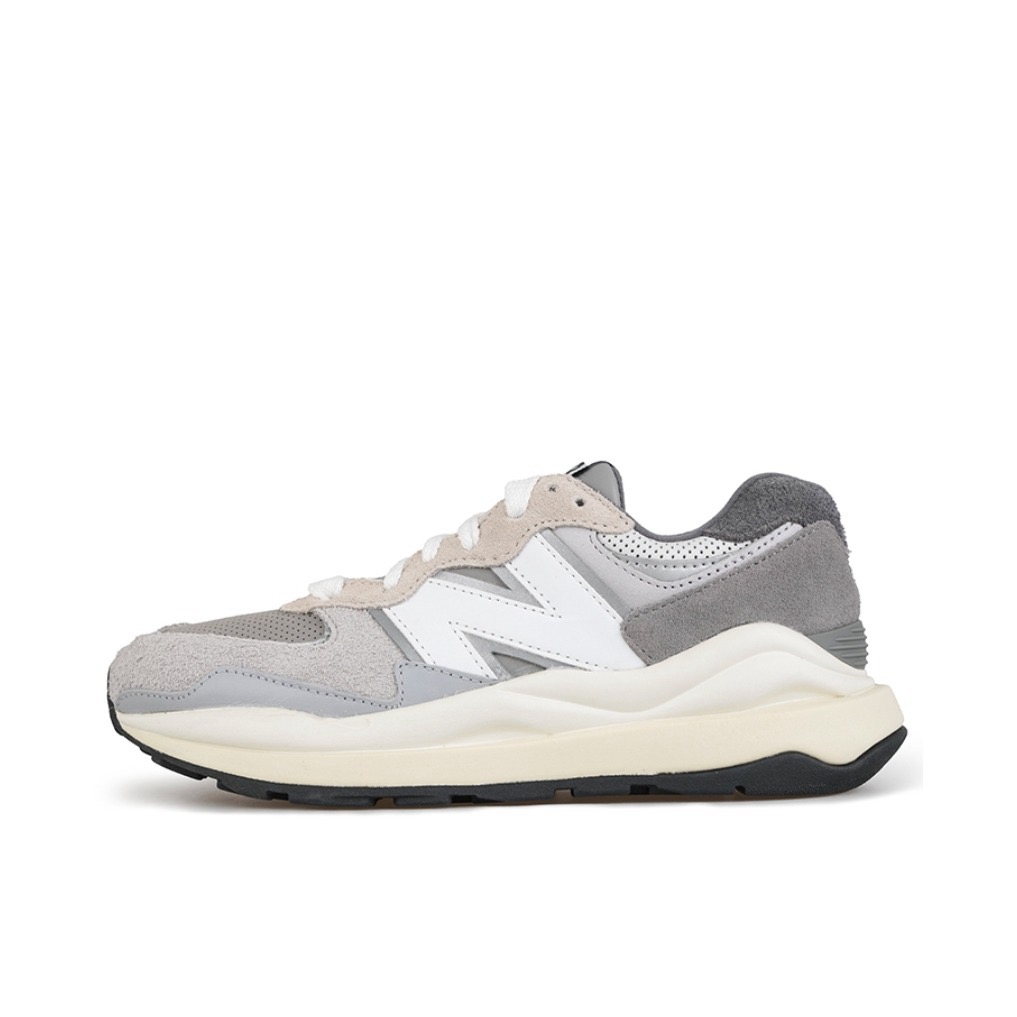 New Balance 5740 轻便减震 防滑耐磨 织物 防水 灰白拼接四川仓