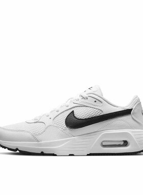 NikeAir 透气 低帮 跑步鞋 白黑 男女同款cz5358-102成都qy仓