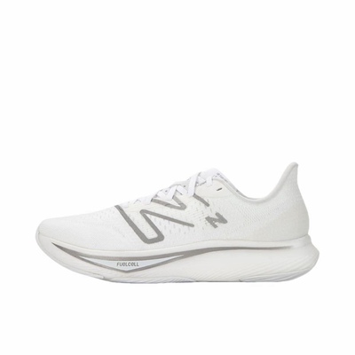 New Balance 防滑耐磨 低帮 体测体考 白灰色MFCXMW3成都qy仓