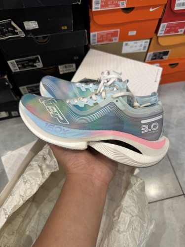 特步 160X 3.0 碳板竞速跑鞋 978118110136  女款 蓝紫 重庆Tr仓