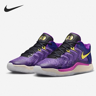 Nike KD 17 “LYNX”EP 百搭低帮篮球鞋男款 黑紫蓝 国内版青岛仓
