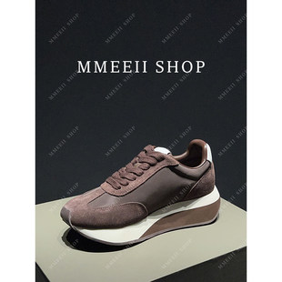 运动休闲阿甘鞋 MMEEII 男女同款 Ann厚底增高德训鞋 低调有品位