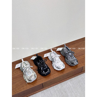 厚底增高系带网面休闲老爹鞋 3xxxl做旧脏脏鞋 业界天花板 DKVID