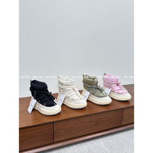 DKVID 沉浸体验_行走的羽绒服 防水羽绒雪地靴 厚底加绒高帮棉鞋