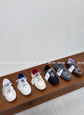 DKVID 沉浸式高级质感 做旧脏脏鞋HAMPTONS WORN-OUT小白鞋板鞋