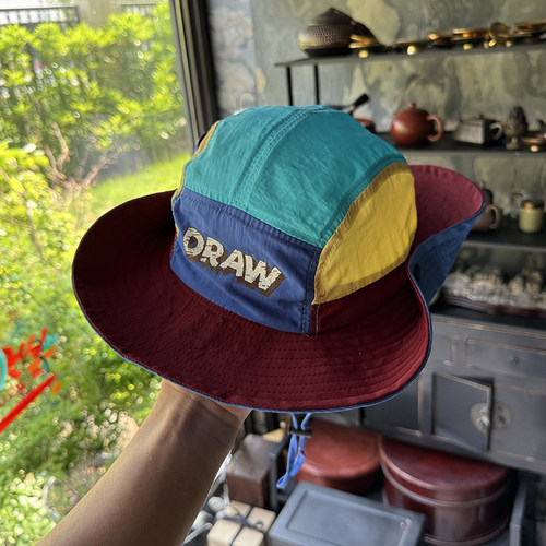 儿童渔夫帽子小男孩宝防晒遮阳登山户外爬山装备徒步海边2025新款