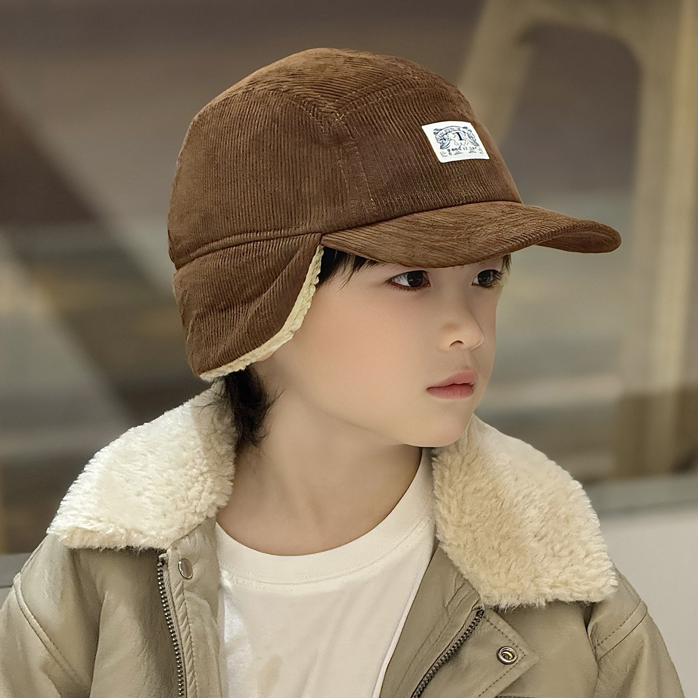 儿童棒球帽子鸭舌护耳冬季中大男孩小痞帅气超好看的潮流韩版冬天,童装/婴儿装/亲子装,帽子,淘宝优惠券,粉丝福利购,淘宝优惠卷