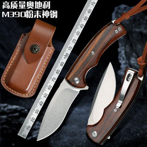 高硬度M390钢小刀玲珑师