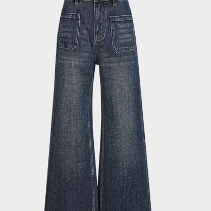 CATHAYA/凯喜雅直筒微喇裤FBK2FKJM599/FBK2FKJM601/FBK2FKJM600