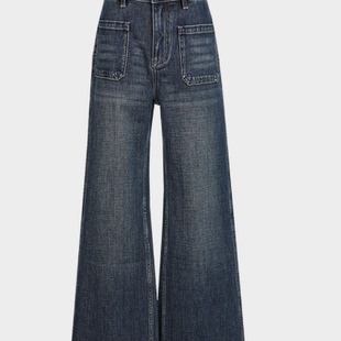 FBK2FKJM601 FBK2FKJM599 FBK2FKJM600 凯喜雅直筒微喇裤 CATHAYA