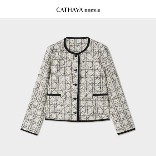 CATHAYA/凯喜雅圆领外套REK2FWJN188