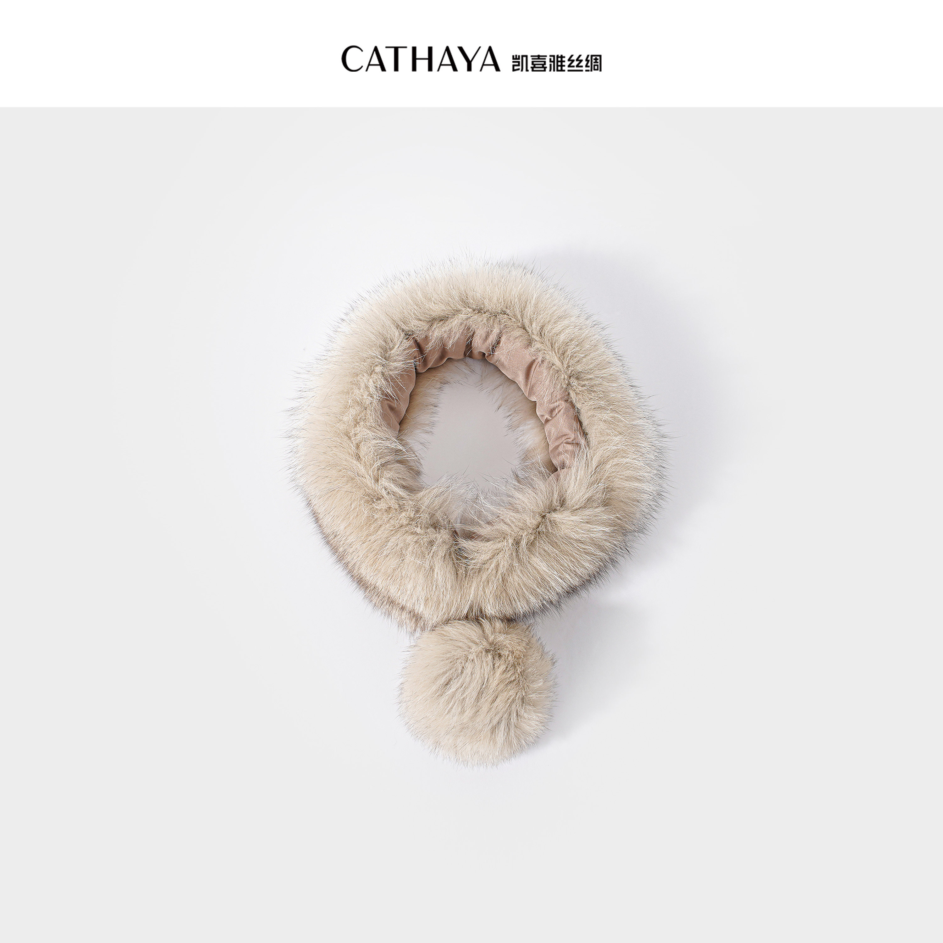 CATHAYA/凯喜雅毛毛围脖RCK2ZCJM134