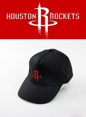 火箭队帽子 Houston Rockets棒球帽波特运动鸭舌帽遮阳男女印花夏