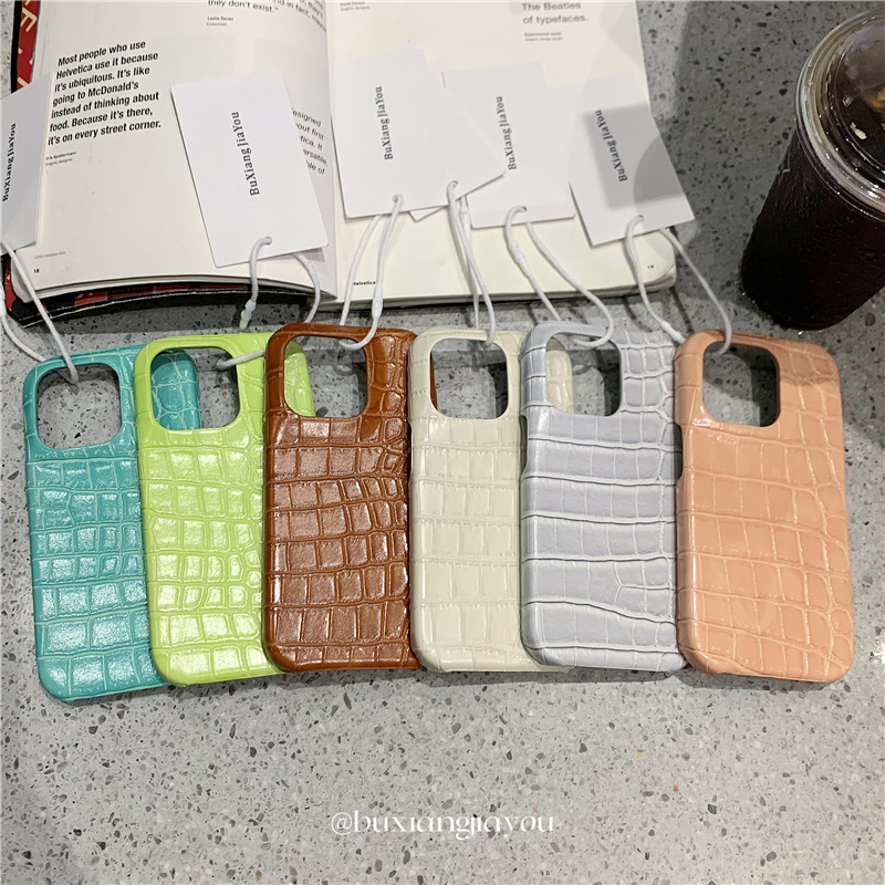 不想加油ins小众简约纯色鳄鱼皮手机壳适用苹果16ProMax高级感手机软壳iPhone13/14全包边防摔保护套15,3C数码配件,手机保护套/壳,淘宝优惠券,粉丝福利购,淘宝优惠卷