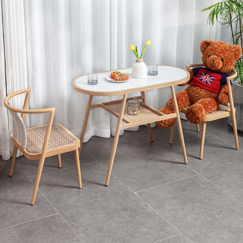 户外藤编桌椅套件阳台室外茶桌防水防晒休闲室内茶几椅子组合