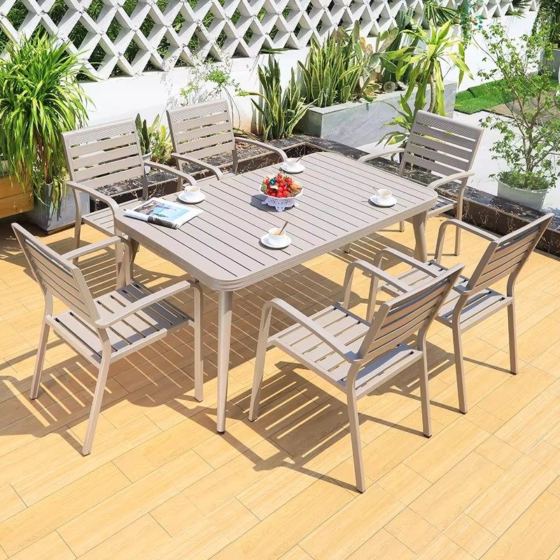 户外休闲桌椅露天家用花园茶桌椅组合铸铝庭院防水户外伸缩桌椅,住宅家具,桌椅套件,淘宝优惠券,粉丝福利购,淘宝优惠卷