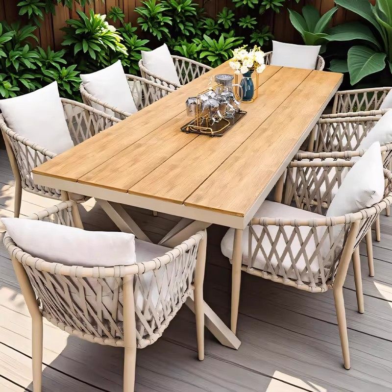 北欧户外桌椅庭院室外组合别墅花园露台编织绳露天外摆休闲桌椅,住宅家具,桌椅套件,淘宝优惠券,粉丝福利购,淘宝优惠卷