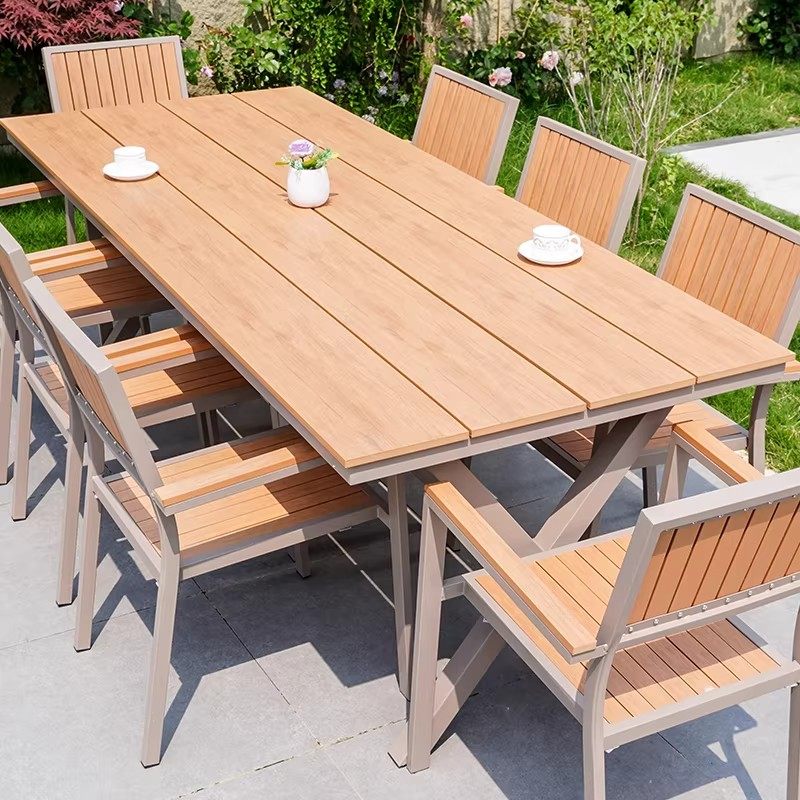 户外塑木桌椅庭院别墅花园阳台防水防晒休闲露台咖啡厅室外摆桌椅,住宅家具,桌椅套件,淘宝优惠券,粉丝福利购,淘宝优惠卷