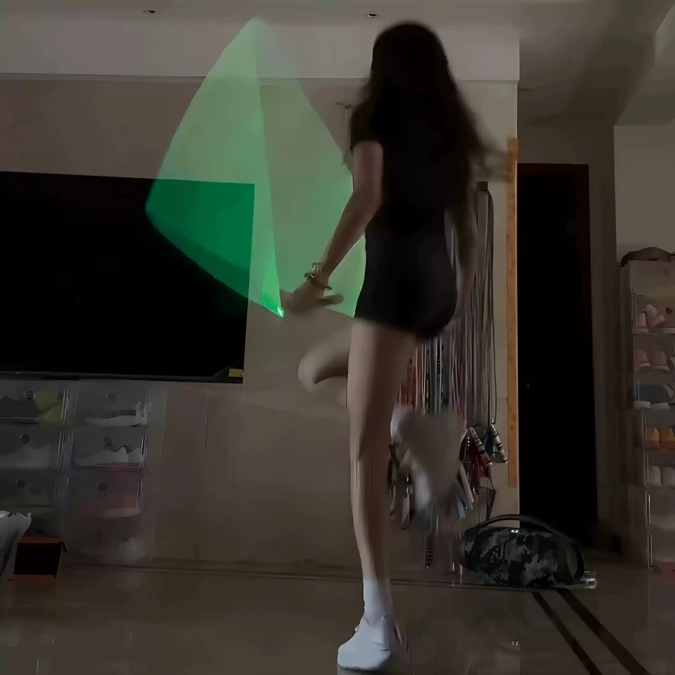 黑科技跳绳发光健身减肥运动专用