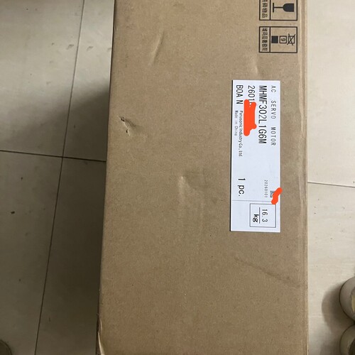 工程余料松下伺服电机MHMF302L1G6M,未拆封,原 ~议价
