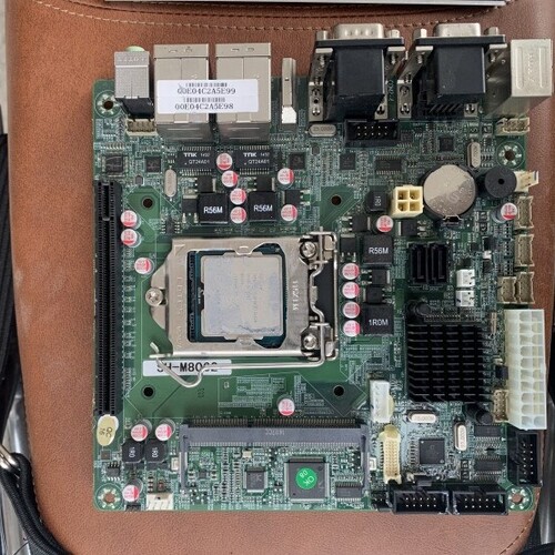 拆机 H61主板收银机主板 SH-M8062 工控双网口主板 ~议价